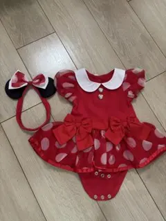 Disney baby ミニーのロンパース 70cm