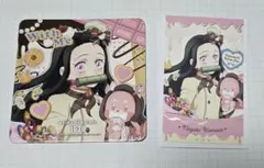 鬼滅の刃 バレンタイン ホワイトデー コースター チョコ風カード 禰豆子