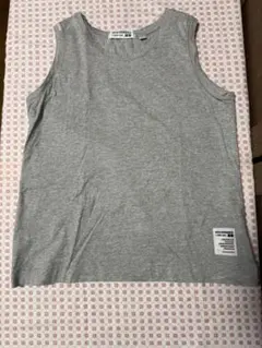 アニヤハインドマーチ　グレー ノースリーブ　タンクトップ　ユニクロ　S