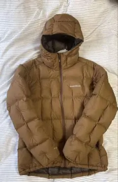 【美品】モンベル ネージュダウンパーカ 150cm ブラウンサンド ネージュダウン パーカ Men's | Montbell Japan