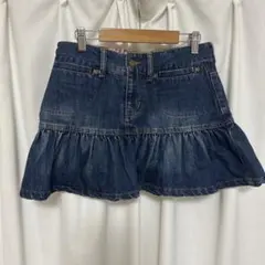 ミニデニムスカート　ヴィンテージ