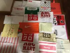 ★ショップ袋★たっぷり20枚セット★NIKE★ショッパー★Honeys★①