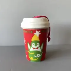 スターバックス　クリスマス　オーナメント　レッドカップ　ペンギン　ツリー