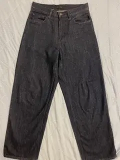 UNIQLO ワイドストレートジーンズ 28