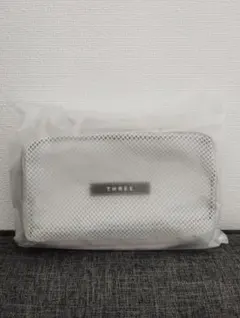 【新品未開封】THREE ワンマイル メッシュポーチ＆ハンドタオル