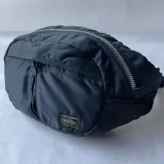極美品✨HEAD PORTER Tankerオーバルウエストバッグ ネイビー