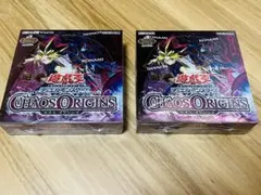 初版・新品未開封】遊戯王OCG CHAOS ORIGINS 3BOXシュリ付き - メルカリ