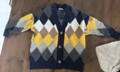 NICE CLAUP オーバーサイズカーディガン