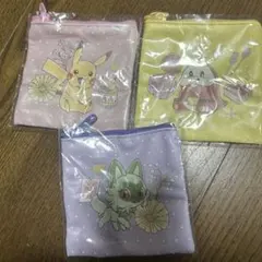 ポケモン トートバッグ & ポーチコレクション vol.9　 ポーチA・B・C