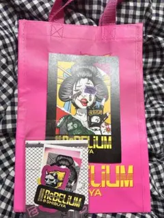 中村嶺亜 個展 ReBELiUM グッズ ステッカー ショッパー ポストカード ReBELiUM 個展 中村嶺亜 入場者特典 非売品 ポストカード ショッパー