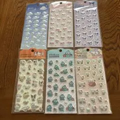 サンリオ ぷくっとシール 6種セット シナモロール マイメロディ クロミ