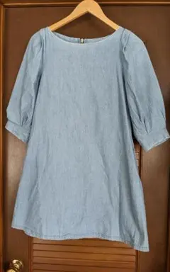 ☆BLISS POINT☆　ブリスポイント　デニムワンピース　Ｍ