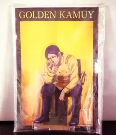 ゴールデンカムイ　鯉登少尉　軍人ブロマイド柄ビッグアクリルスタンド