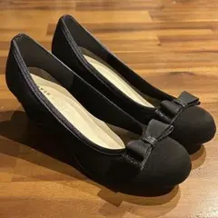 未使用、Jelly Beans リボン付きフォーマルパンプス、ポインテッドトゥ