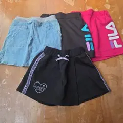 キッズスカート4点セット