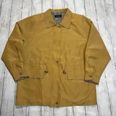 美品 ジャケット コート アウター カジュアル カーキ ヒョウ柄 シンプル