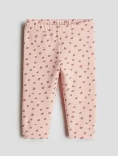 新品未使用　H&M コットンジャージーレギンス　90
