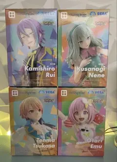 【未開封】プロジェクトセカイ フィギュア ワンダショ 4種セット