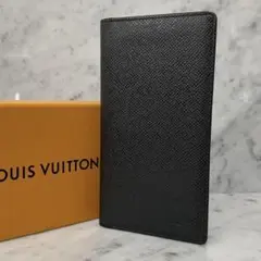 美品 LOUIS VUITTON ルイヴィトン 長財布 札入れ ブラック タイガ