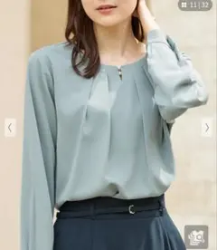 Honeys パール付きブラウスのサムネイル