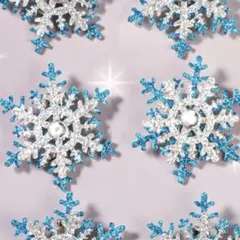 【2個セット】　アナ雪　エルサ　ヘアピン　雪の結晶　コスプレ
