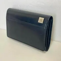 CK Calvin Klein 名刺入れ レザー カードケース ブラック