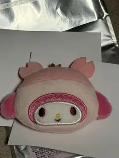 サンリオ✖️ちいかわ　マイメロ古本屋さんヘアクリップ