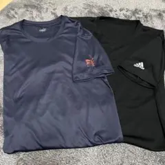 PUMAとadidas Tシャツ2枚セット