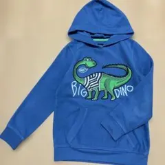 恐竜プリント フード付きパーカー120