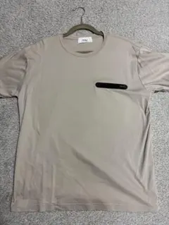 Nolley's メンズ 半袖Tシャツ ベージュ ポケット付きのサムネイル