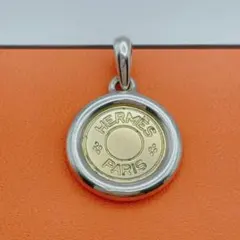 エルメス ペンダントトップ セリエ チャーム K18PG/SV925 - メルカリ