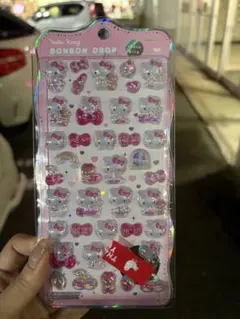 ボンボンドロップシール churukira ちゅるきら キティ