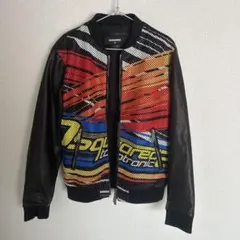 DSQUARED2 シングルライダースジャケット 48