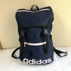 adidas アディダス ネイビー/ライトピンク リュック