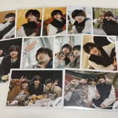 なにわ男子 道枝駿佑 公式写真 i wish オフショット　11枚セット