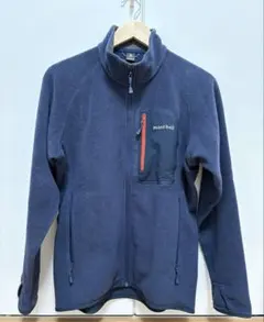 mont-bell クリマプラス100フリースジャケット ネイビー メンズ M