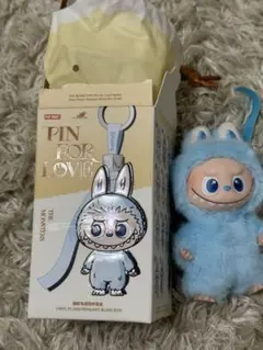 【K】ラブブ ぬいぐるみ イニシャル PIN FOR LOVE 正規品　新品