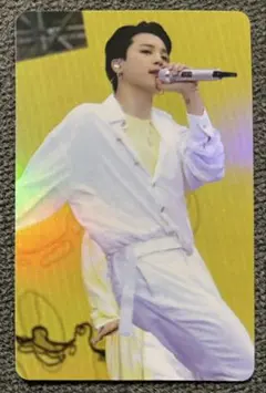 JIMIN ジミン　BTS　ソウジュライブ　ホロ　トレカ　カード　防弾少年団