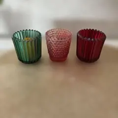 キャンドルホルダー3個セット