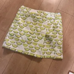 （美品）ライムスライス柄 レディース　ゴルフ