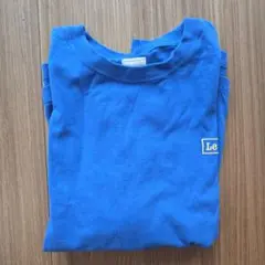Lee 半袖 Tシャツ ブルー ロゴ刺繍のサムネイル