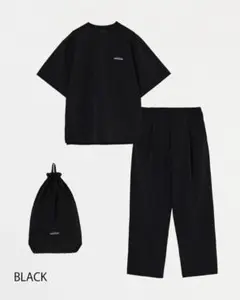 THOUSAND MILE サウザンドマイル セットアップ ブラック