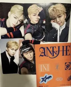 INI 後藤威尊ANTHEM 封入トレカ コンプ　ステッカー