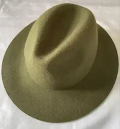 【未使用タグ付】カーキ フェルトハット B'MING by BEAMS 男女兼用