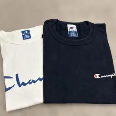 Champion Tシャツ usa 白黒 2枚