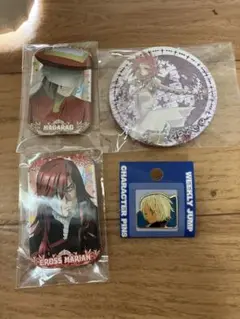ディーグレイマン　ピンズ・缶バッジセット
