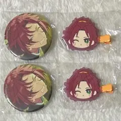 あんスタ 真緒 缶バッジ 前髪クリップ