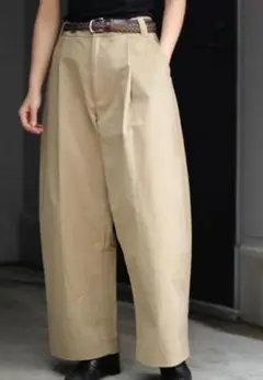 STUDIO NICHOLSON SORTE TAN ワイドパンツのサムネイル