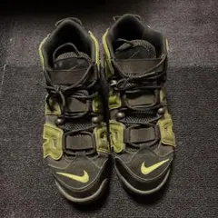 NIKE AIR スニーカー カーキ ブラック　モアアップテンポ