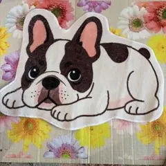 【新品未使用品】フレンチブルドッグ デザインマット 玄関マット